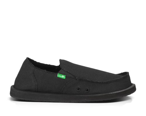 Chaussures Sanuk Vagabond Homme - Noir HGXMRL834